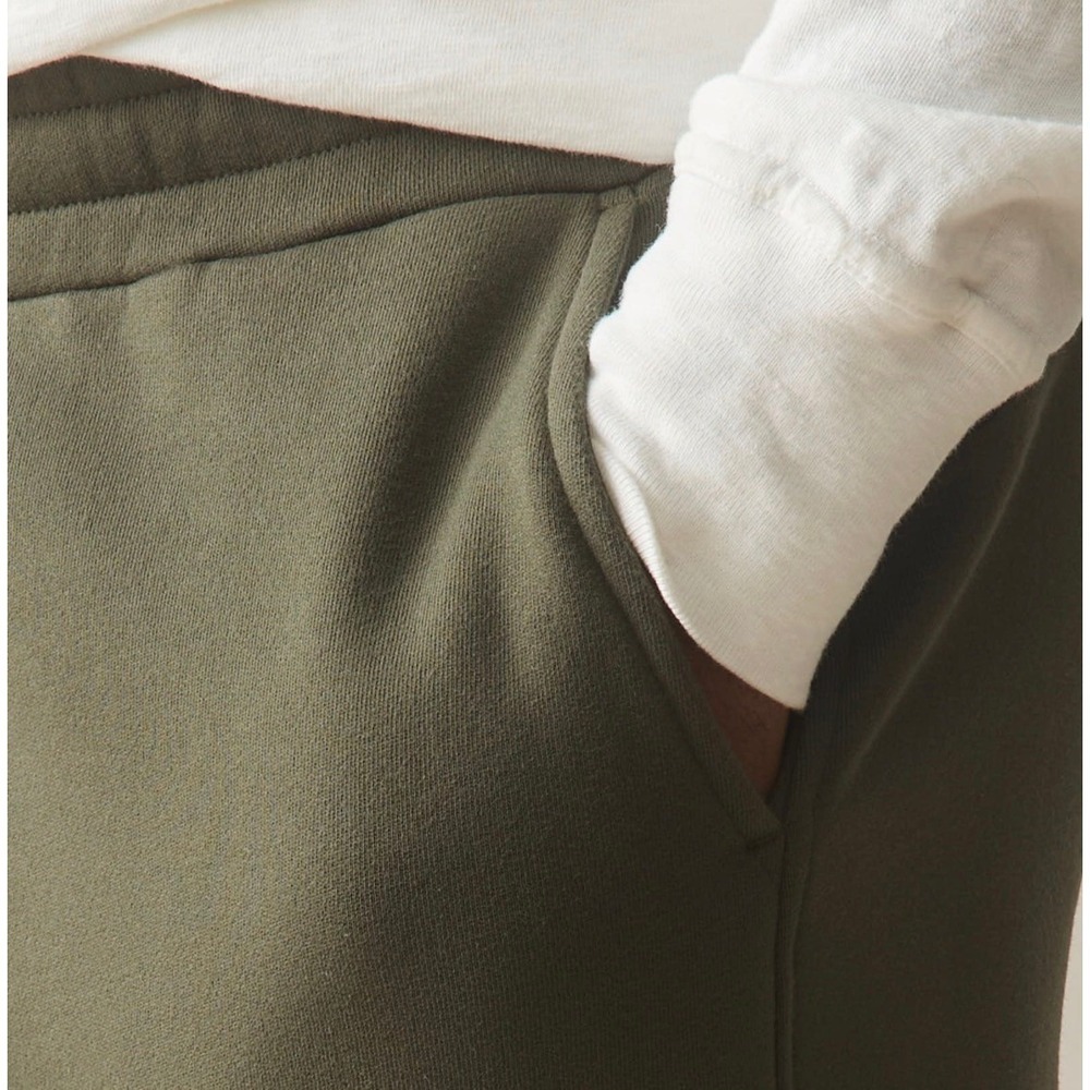 American Giant NWOT Straight Leg Sweatpants Mens L‎ Deep Olive Green Cotton USA - Picture 13 of 13